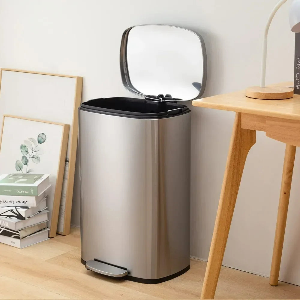 13 Gallon/50 L Garbage Can For Kitchen, Office, or Bedroom