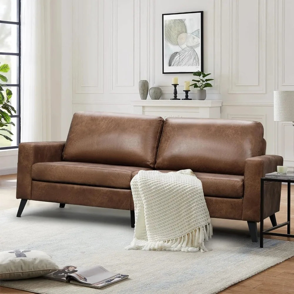 Cozy Comfort: Stylish Couch for office or small room