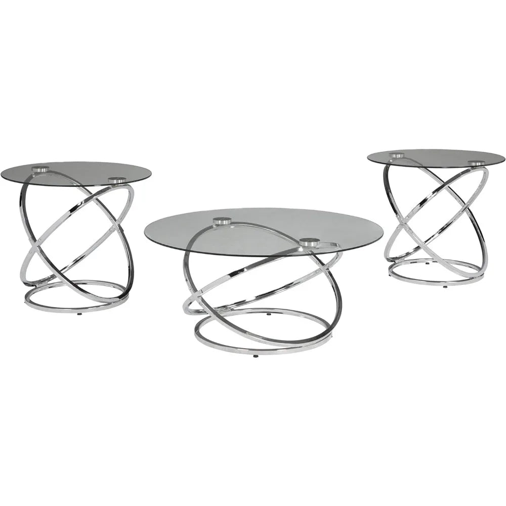 Round 3 Piece Small Table Set