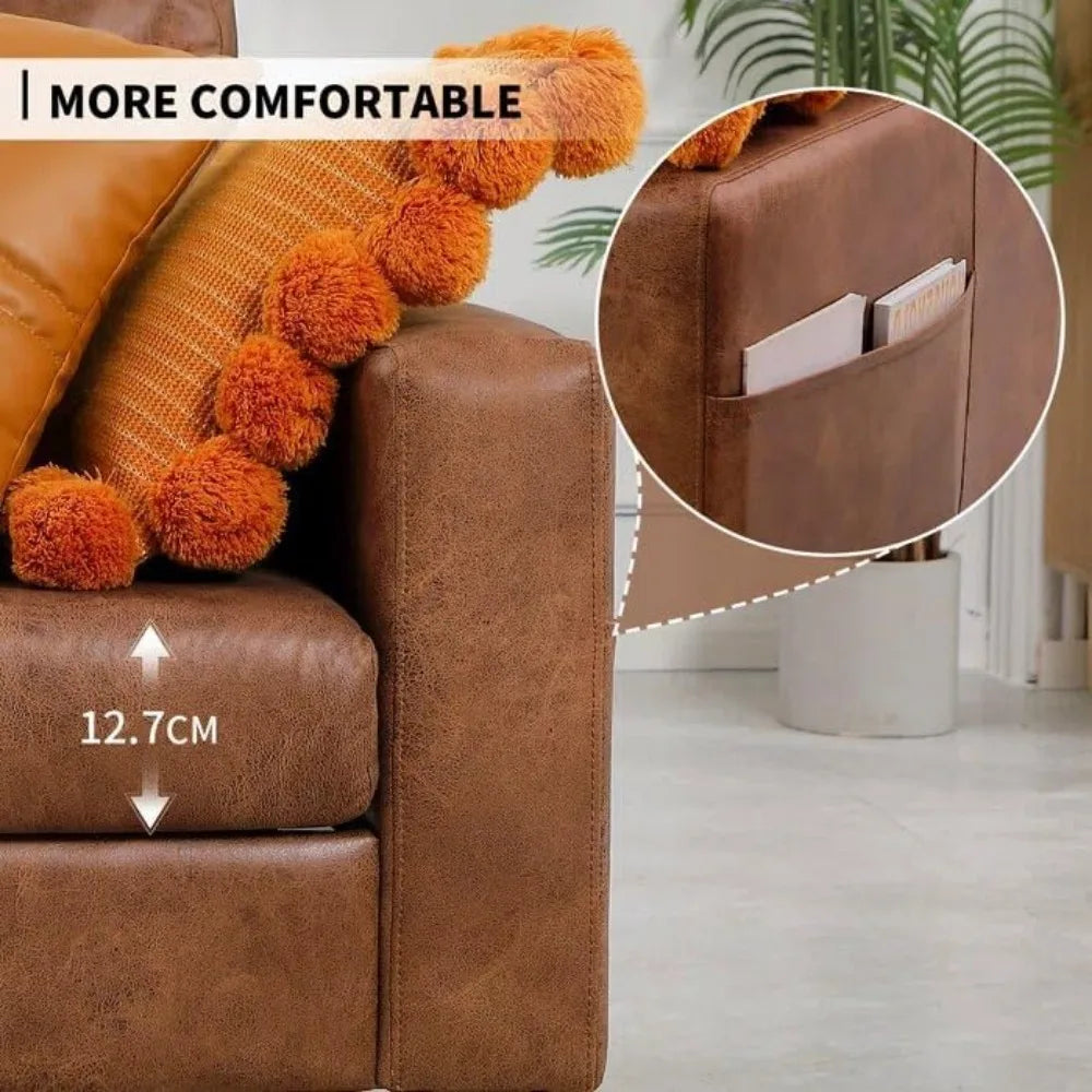 Cozy Comfort: Stylish Couch for office or small room