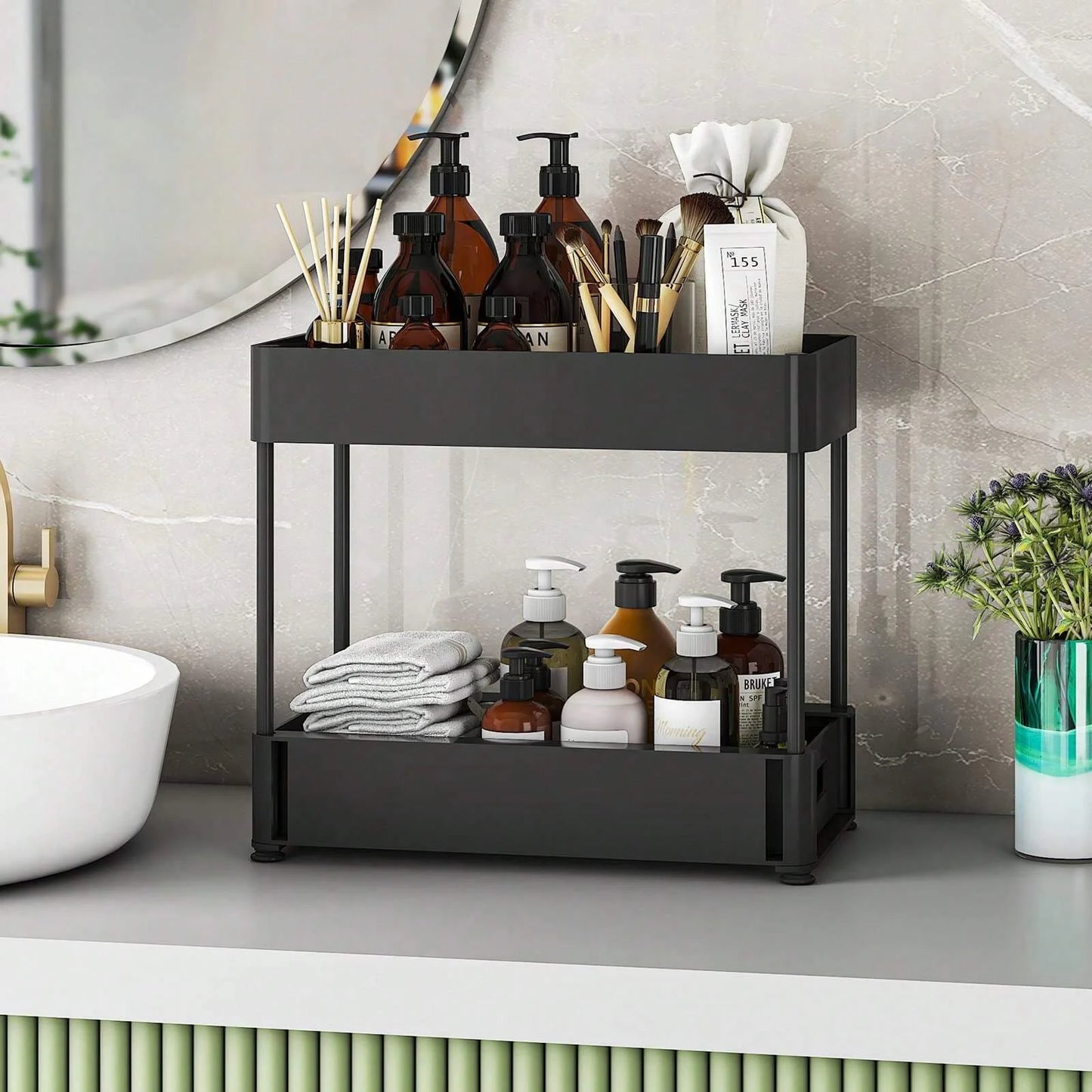 2 Under Sink Organizers and Storage