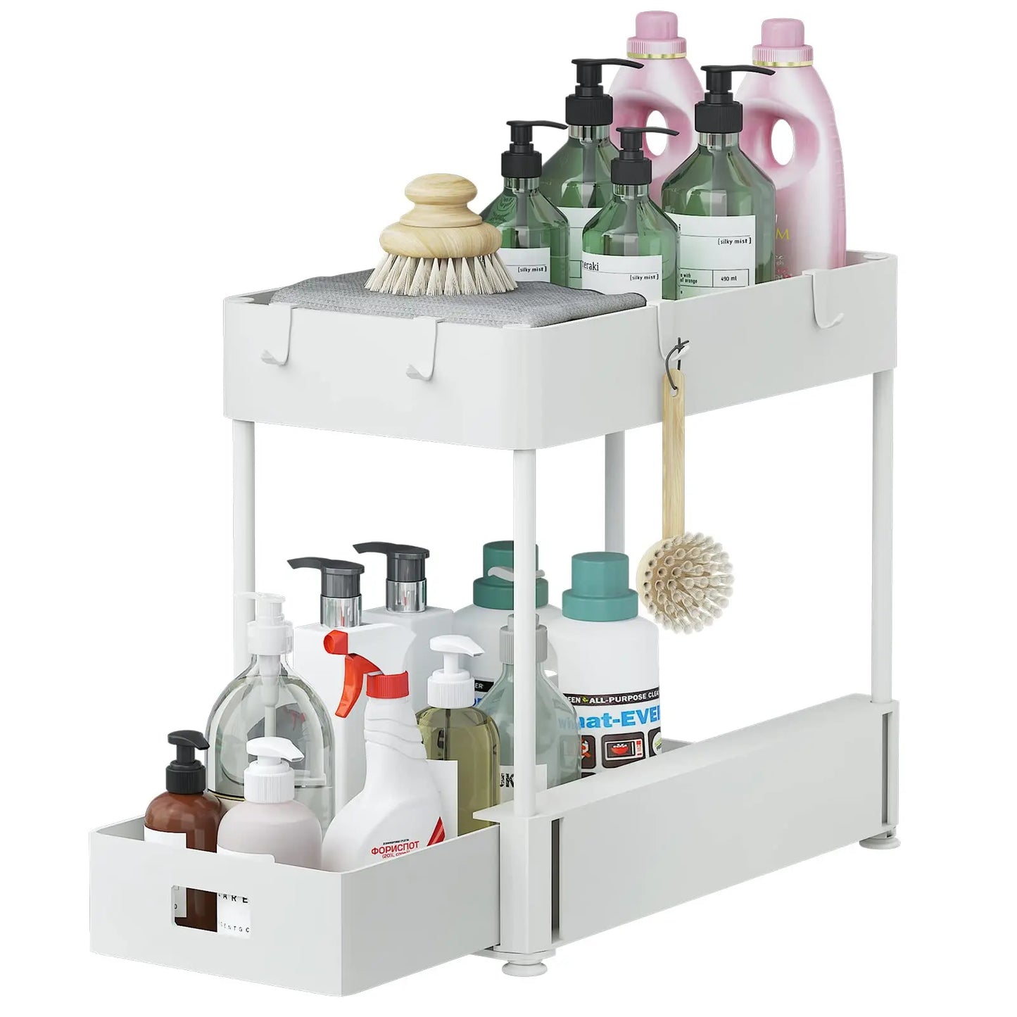 2 Tier Under Sink Organizers And Storage