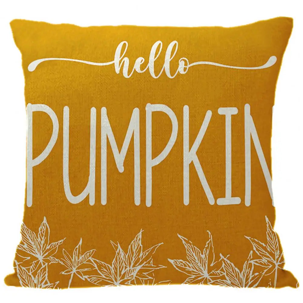 Throw Pillowcase Set for Halloween and Thanksgiving