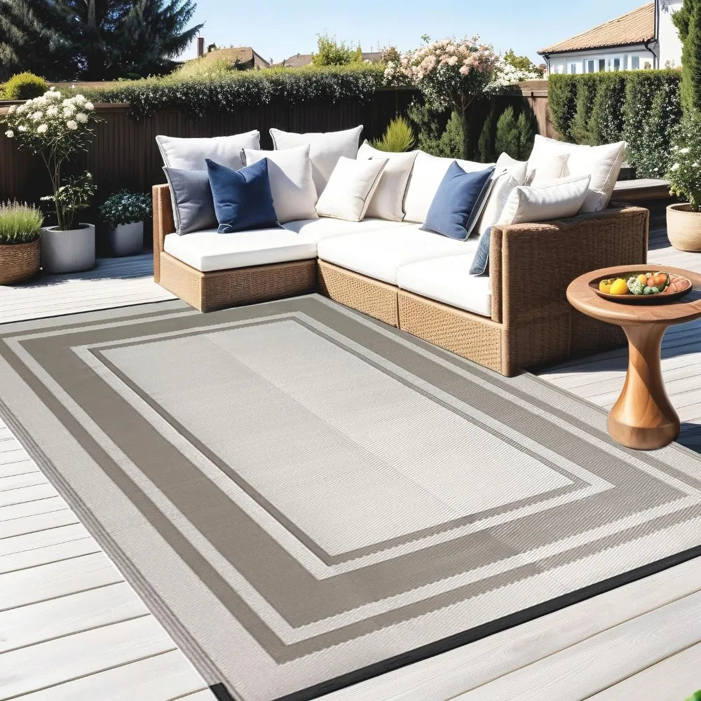 9x12 Outdoor Waterproof Rug for Patio and Outdoor Rug